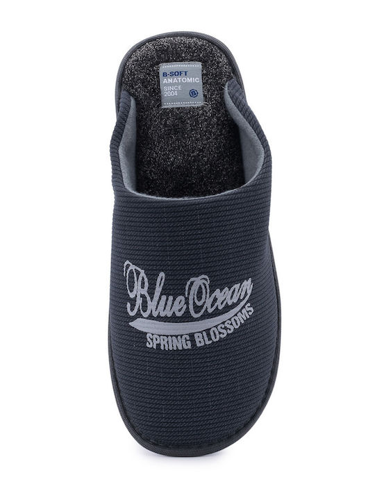 Men's Slipper Dark Grey