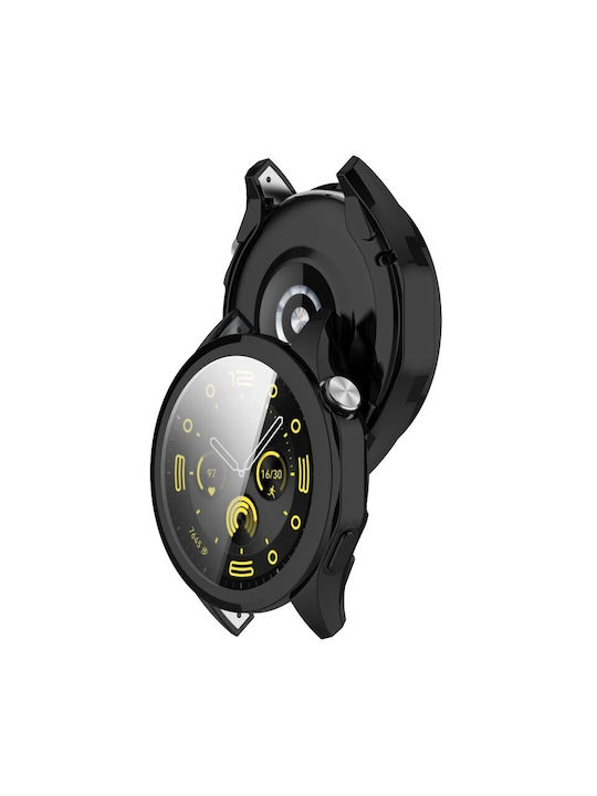 Beste Zubehör Silikonhülle Schwarz Huawei Watch GT 4 46mm