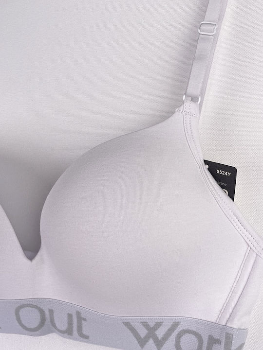 Tress Bralette Σουτιέν Λευκό