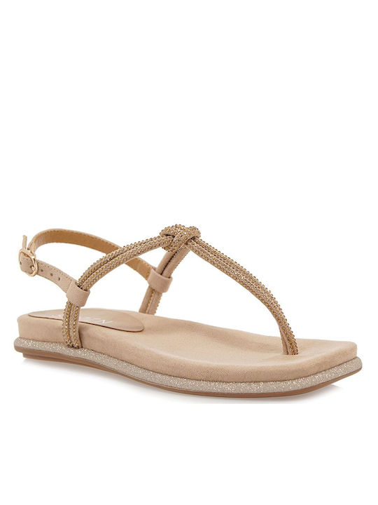 Seven Women's Flat Sandals in Pink Color