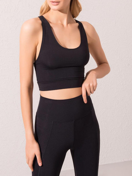 Frauen Sport-BHs Sport-BH Schwarz