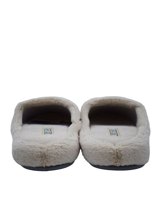Winter Women's Slippers Beige