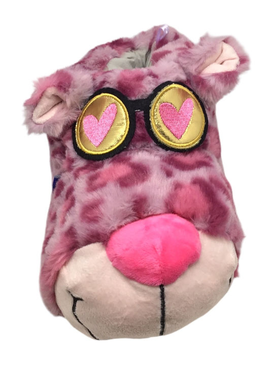 De Tevere I Women's Slippers with Animals Fuchsia