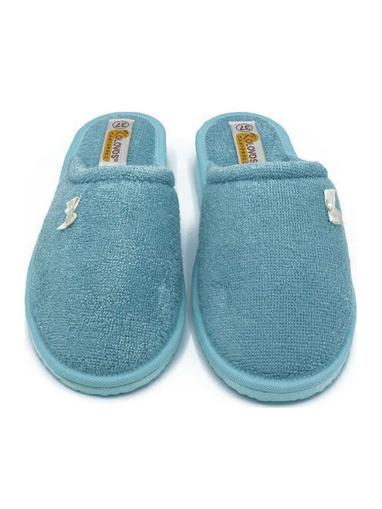 Terry Winter Women's Slippers Turquoise