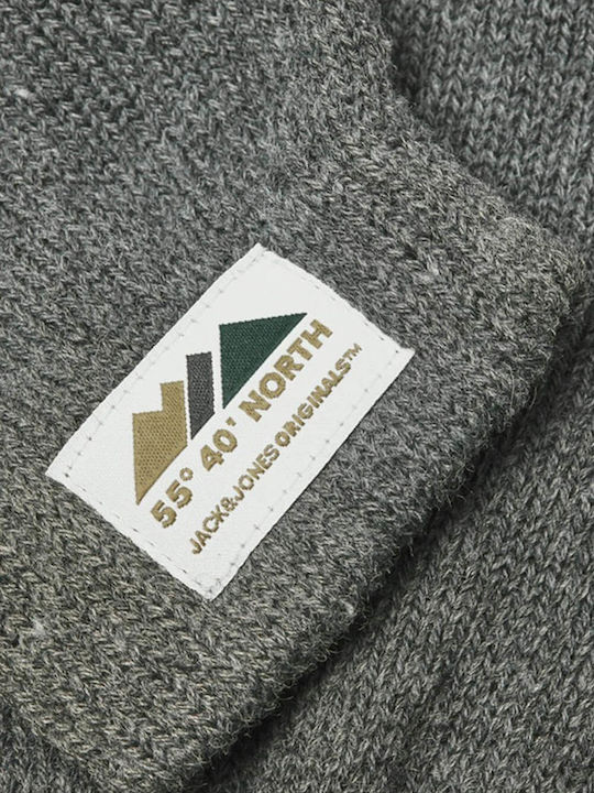 Jack & Jones Сив Мъжки Плетено Ръкавици