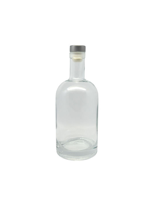 Ankor Bottle Water Glass with Screw Cap Transparent 750ml