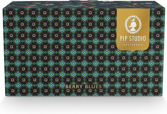 PiP Studio Berry Set Tassen Tee aus Porzellan Mehrfarbig 280ml 2Stück