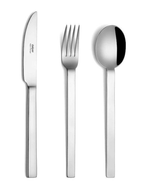Dalper Set de Tacâmuri Inoxidabil Argintiu 24buc