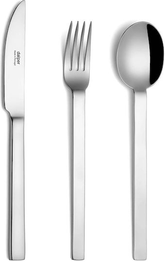 Dalper Besteckset Edelstahl Silber 24Stück
