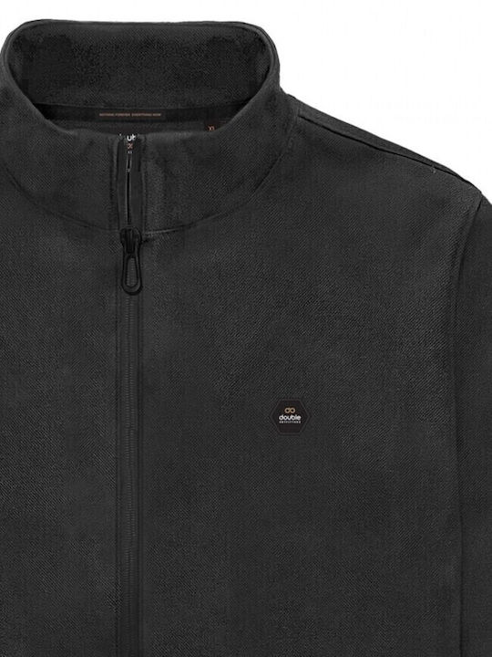Ανδρική Ζακέτα Fleece Μαύρο