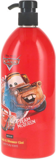 Disney Kids' Bubble Bath & Shampoo Cars in Gel Form 1000ml