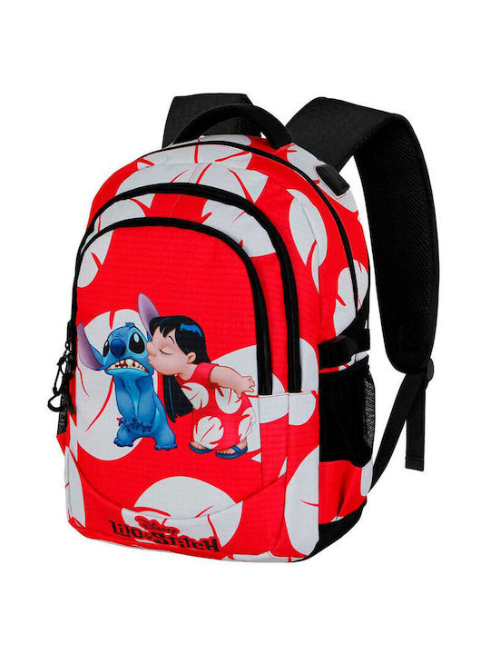 Disney Stitch Kiss Adaptable Backpack 44cm