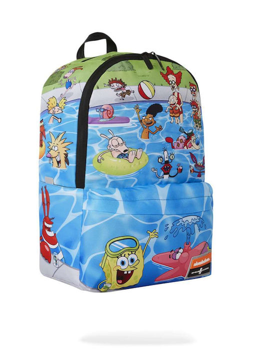 Σχολική Τσάντα Space Junk Spongebob Pool Party 45x31x20cm 920sjs132nsz