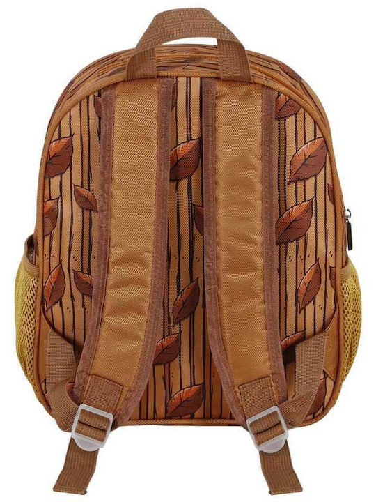 Karactermania 3D Schulranzen Rucksack Kindergarten mit Flaschenhalter Orange 26 x 11 x 31cm
