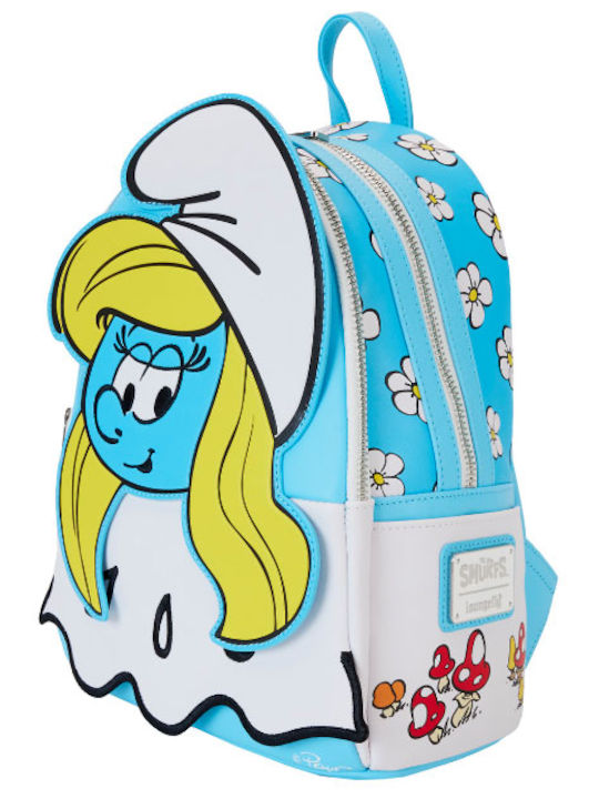 Loungefly The Smurfs Smurfette Πλάτης Γαλάζια Loungefly The Smurfs Smurfette Πλάτης Γαλάζια