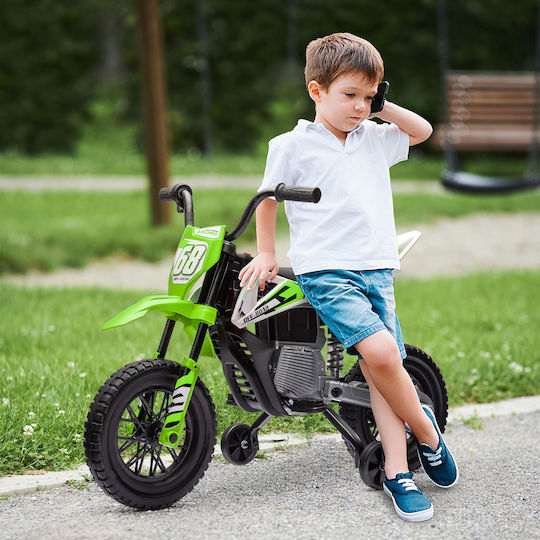 Kids Motorbike Inspired Electric 12 Volt Green
