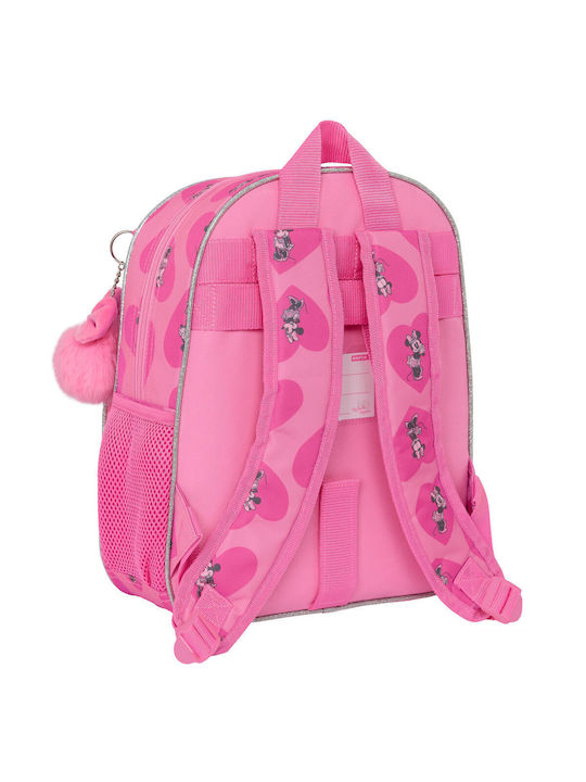 School Bag Minnie Mouse Loving Pink 28 X 34 X 10 Cm