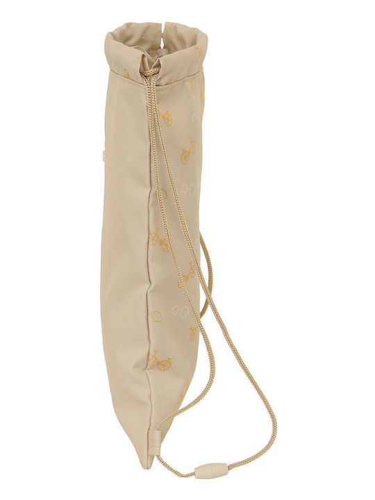Училищна чанта с въже Safta Osito Beige 26 X 34 X 1 см