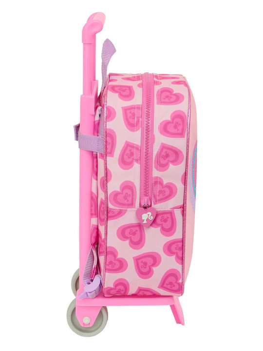 Σχολική Τσάντα Ρόδες Barbie Love Ροζ 22 X 27 X 10 Cm Σχολική Τσάντα Ρόδες Barbie Love Ροζ 22 X 27 X 10 Cm