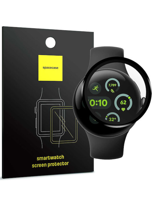 Spacecase Vollflächig gehärtetes Glas für das Google Pixel Watch 3 41 mm 1Stück