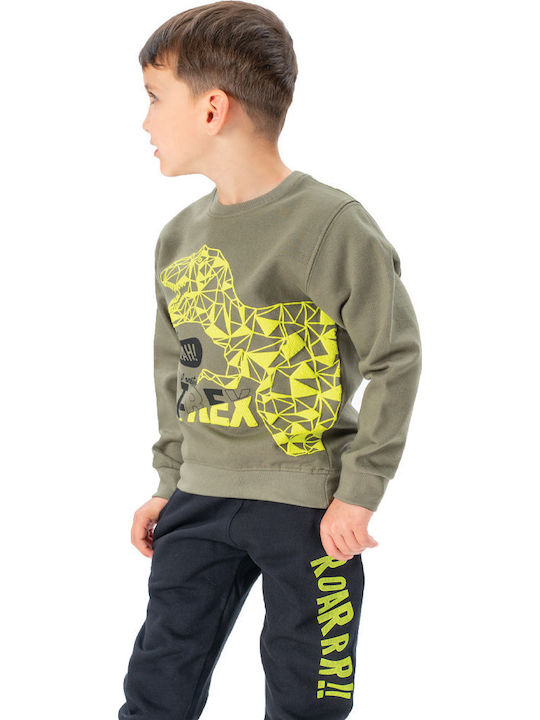 Kids Sweatpants Set BLACK 2pcs