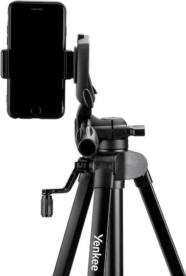 Trepied Yenkee Traveller pentru camere și telefoane mobile Ysm F10 Negru