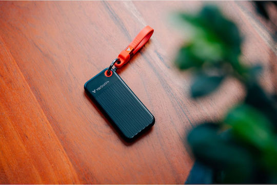 Verbatim Pocket USB 3.2 External SSD 1TB M.2 Black / Red