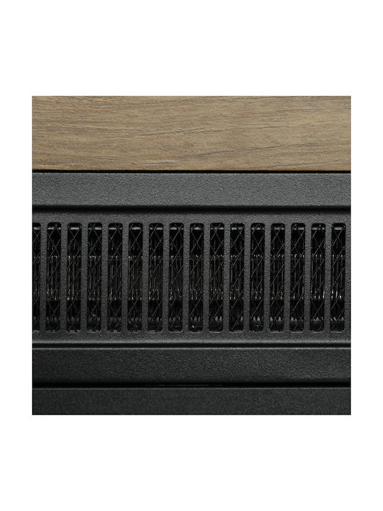 HomCom Под Електрическа печка 1800W 96.5x22см