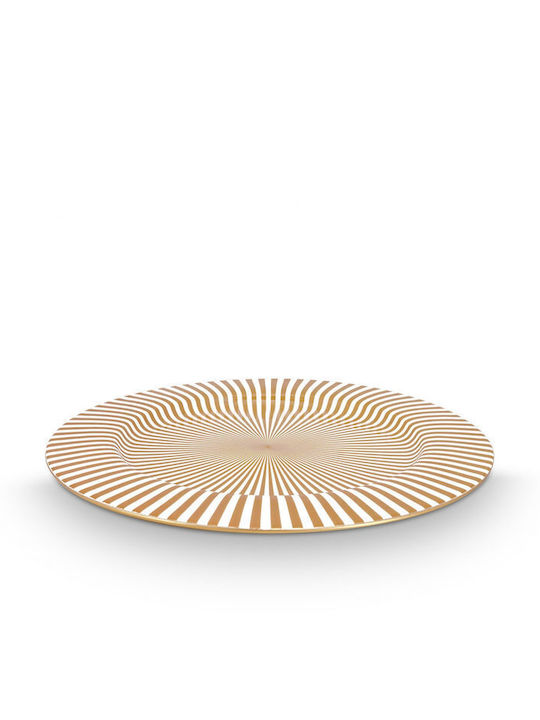 PiP Studio Serving Platter made of Porcelain Gold
