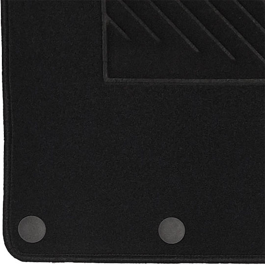 Σετ Μπροστινά και Πίσω Πατάκια 5τμχ για Nissan Qashqai 2006-2014 Μαύρα