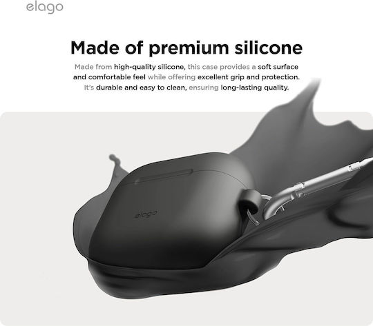 Elago Hang Case Калъф в Черен цвят за Apple AirPods 4