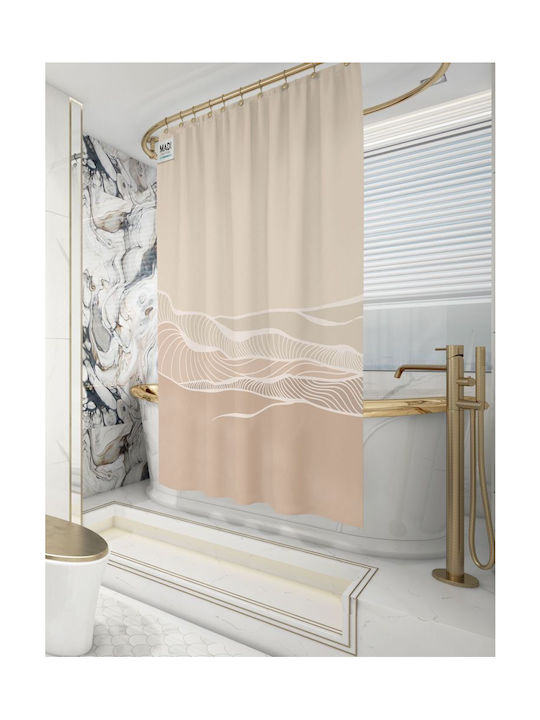 Madi Shower Curtain 180x180cm Dust