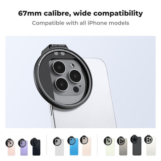 Polarizing Lens Filter Kf Lens Cpl Hmc 67mm Smartphone Smartphone K&f Kf01.2673 13673409 6942052532242