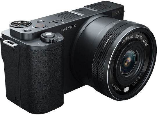 EasyPix VX6430 Compact Φωτογραφική Μηχανή Μαύρη
