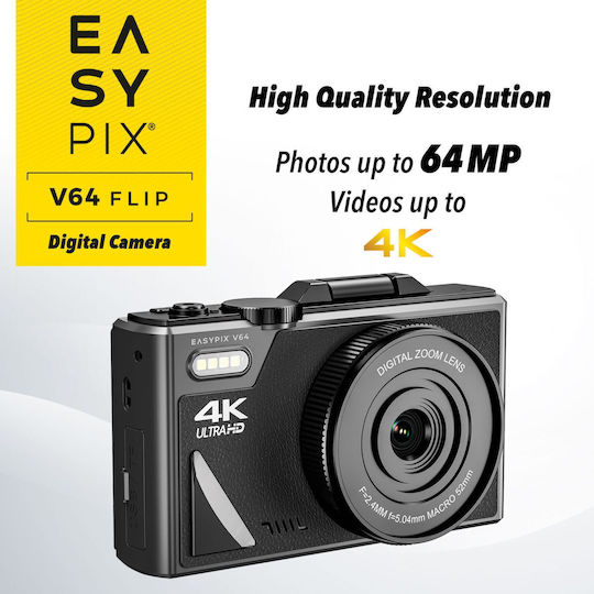 EasyPix 20203 Компактен Фотоапарат Черна