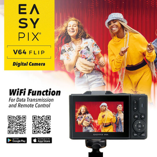 EasyPix 20203 Компактен Фотоапарат Черна