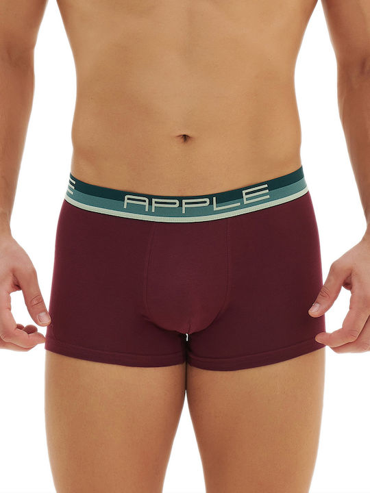 Apple Boxer Men's Boxer Wine/river