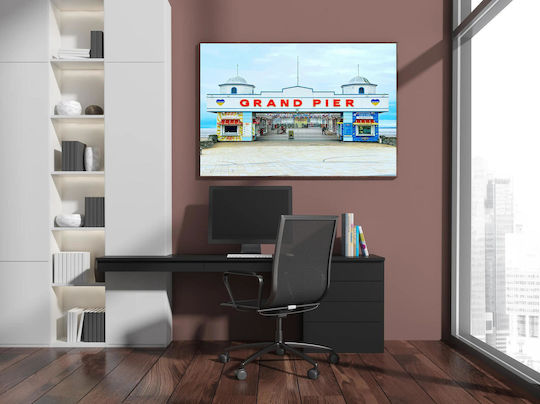 Tabloul Grand Pier Tarabe Colorate 120x80