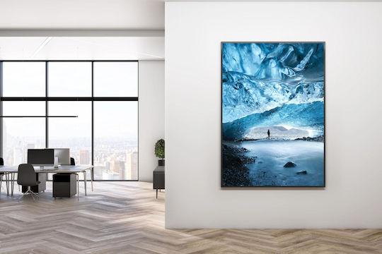 Tabloul Explorator în Peștera de Gheață 80x120