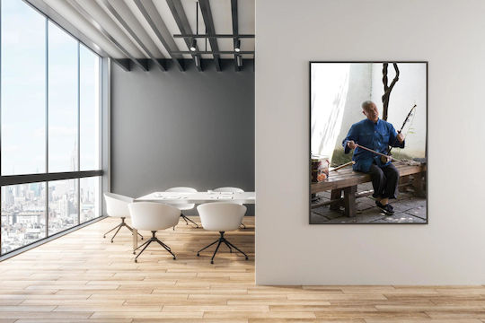 Gemälde Traditioneller Musiker 80x120