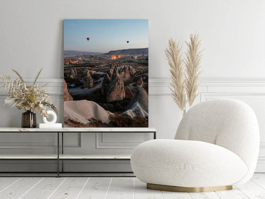 Tabloul Baloane deasupra Cappadociei la răsărit 100x150