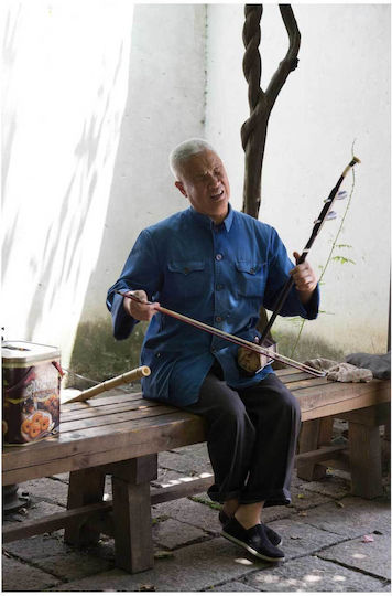 Gemälde Traditioneller Musiker 100x150