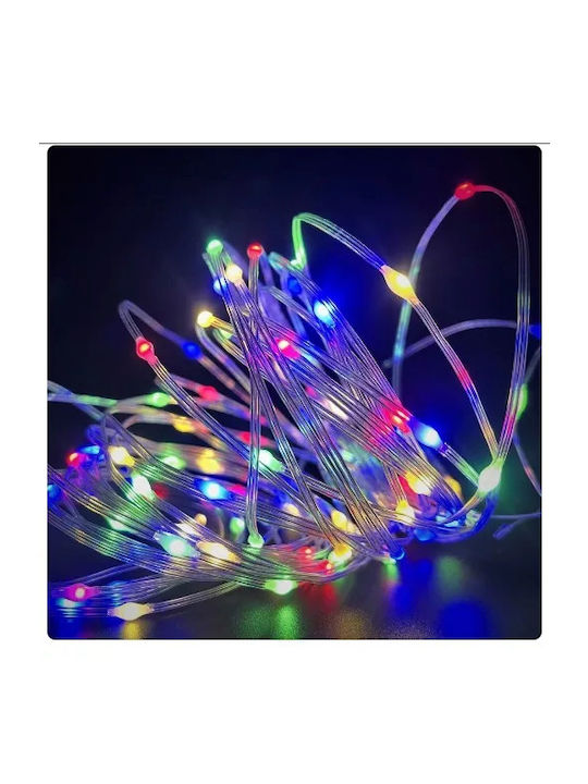 400 Luminite LED 50m. Multicolore tip Șir 1buc 400 Luminite LED 50m. Multicolore tip Șir 1buc