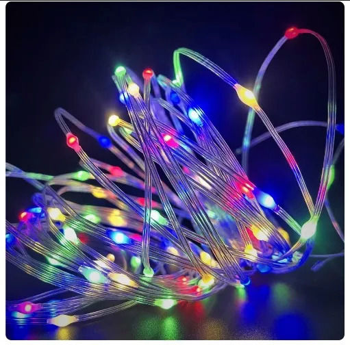 400 Lămpițe LED 50m. Multicolore tip Șir 1buc