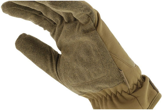 Mechanix Wear Fastfit Coyote Sm Αδιάβροχα Γάντια Εργασίας Ψύχους Συνθετικού Δέρματος