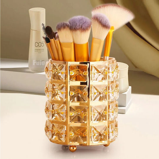 Luxorise Goldene Kosmetikorganisationsbasis