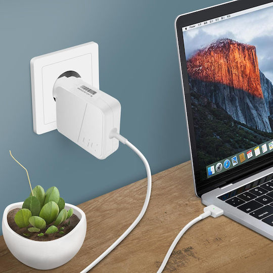 60W MagSafe 2 Netzteil MacBook Pro Retina 13'' Schnell Sicher Weiß