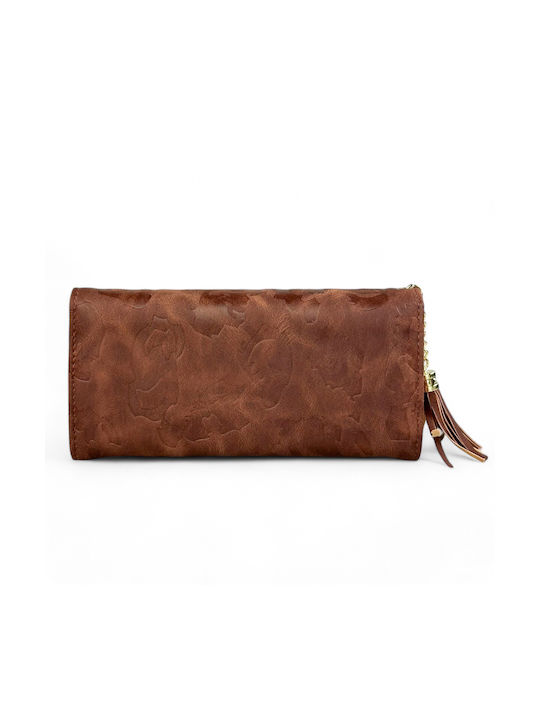 Fragola Large Women's Wallet Tabac Brown