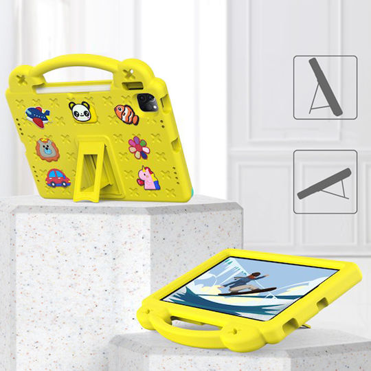 Παιδική Θήκη Ipad 10.9 2022 10 Gen Cute Patterns Βάση Κίτρινη