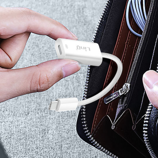 Linq USB-C zu Lightning Schnelllade-Power-Adapter 60W Weiß